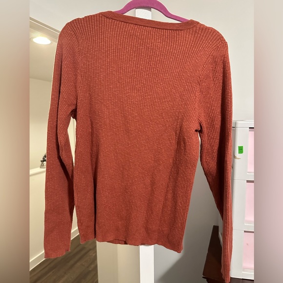 Madewell Scoopneck ribbed cardigan - Picture 4 of 5